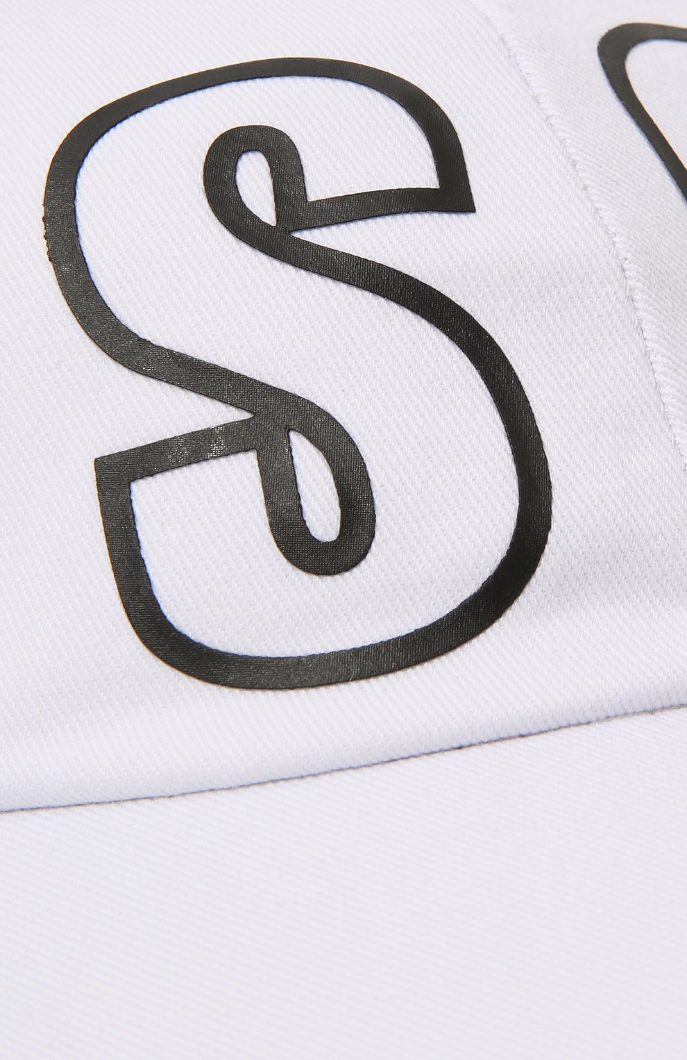 Детская хлопковая бейсболка MSGM KIDS белого цвета по цене 5995 руб., арт. MS028799 | Фото 3 Детская хлопковая бейсболка MSGM KIDS белого цвета, арт. MS028799 | Фото 3 (Материал: Текстиль, Хлопок)
