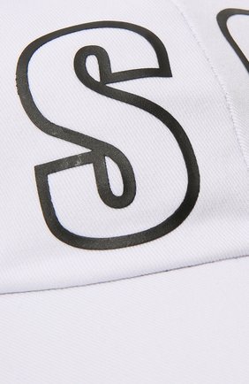 Детская хлопковая бейсболка MSGM KIDS белого цвета по цене 5995 руб., арт. MS028799 | Фото 3 Детская хлопковая бейсболка MSGM KIDS белого цвета, арт. MS028799 | Фото 3 (Материал: Текстиль, Хлопок)