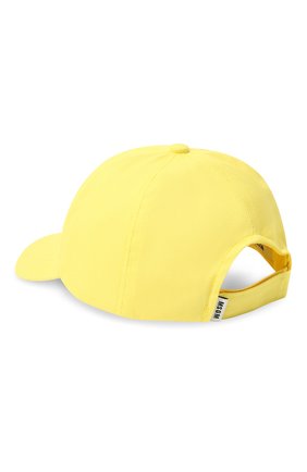 Детская хлопковая бейсболка MSGM KIDS желтого цвета по цене 5235 руб., арт. MS028798 | Фото 2 Детская хлопковая бейсболка MSGM KIDS желтого цвета, арт. MS028798 | Фото 2 (Материал: Текстиль, Хлопок)