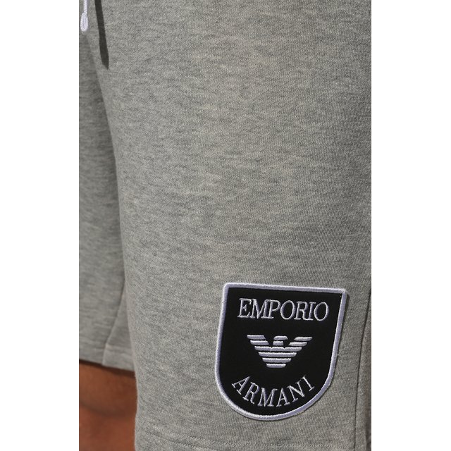 Шорты Emporio Armani 111004/2R571, цвет серый, размер 48 111004/2R571 - фото 5