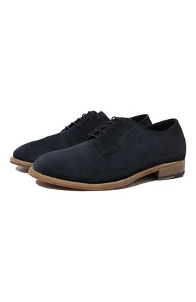 Мужские замшевые дерби CORNELIANI темно-синего цвета по цене 58200 руб., арт. 89TM10-2120921 | Фото 1 Мужские замшевые дерби CORNELIANI темно-синего цвета, арт. 89TM10-2120921 | Фото 1 (Материал внутренний: Натуральная кожа; Материал внешний: Кожа, Замша; Стили: Классический)