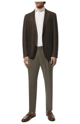 Мужская льняная рубашка CORNELIANI белого цвета по цене 31950 руб., арт. 89P126-2111912/00 | Фото 2 Мужская льняная рубашка CORNELIANI белого цвета, арт. 89P126-2111912/00 | Фото 2 (Материал внешний: Лен; Длина (для топов): Стандартные; Рукава: Длинные; Случай: Повседневный; Манжеты: На пуговицах; Воротник: Акула; Рубашки М: Slim Fit; Принт: Однотонные; Стили: Кэжуэл)