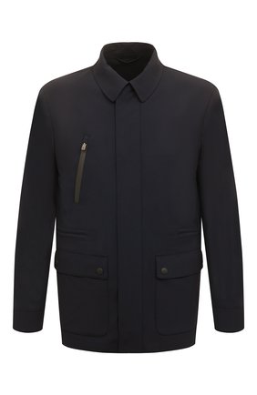 Мужская куртка CORNELIANI темно-синего цвета по цене 104000 руб., арт. 8925K7-2120128/00 | Фото 1