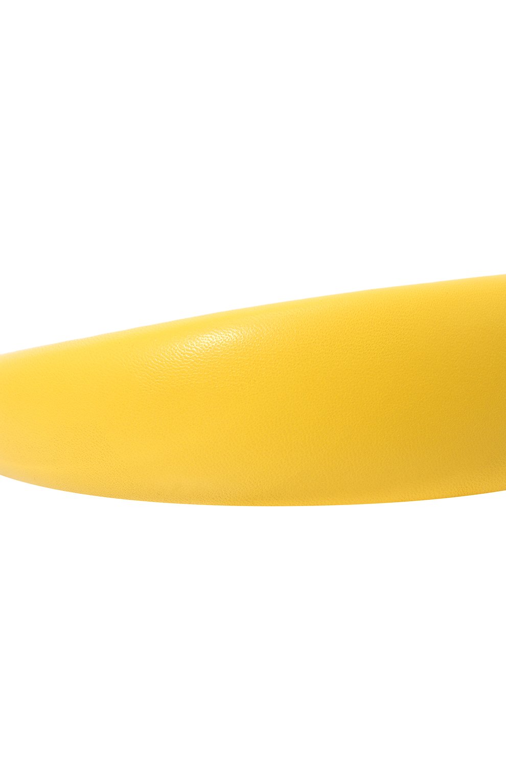 Женский ободок для волос PANFIL желтого цвета, арт. 10L-Bnd | Фото 4 (Материал: Натуральная кожа)