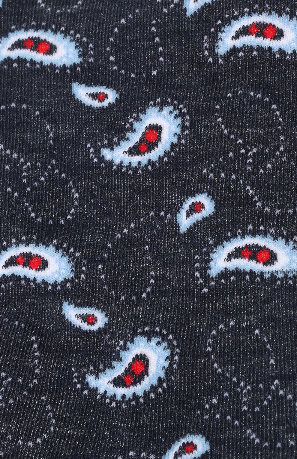 Мужские хлопковые носки BURLINGTON темно-синего цвета, арт. 21972. | Фото 2 (Кросс-КТ: бельё; Материал внешний: Хлопок)