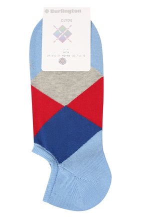 Мужские хлопковые носки BURLINGTON разноцветного цвета, арт. 21063. | Фото 1 (Кросс-КТ: бельё; Материал внешний: Хлопок)