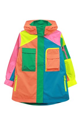 Детская дождевик STELLA MCCARTNEY разноцветного цвета, арт. 8Q2AA7 | Фото 1 (Материал внешний: Синтетический материал; Рукава: Длинные)