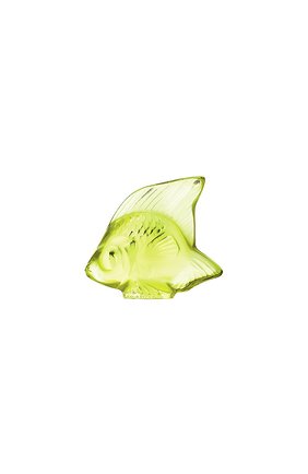 Фигурка fish LALIQUE светло-зеленого цвета, арт. 3003300 | Фото 1 (Интерьер_коллекция: Fish)