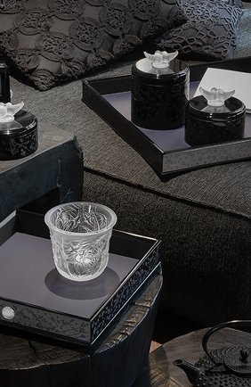 Подставка fleurs de cerisier LALIQUE черного цвета по цене 0 руб., арт. 10687400 | Фото 3 Подставка fleurs de cerisier LALIQUE черного цвета, арт. 10687400 | Фото 3