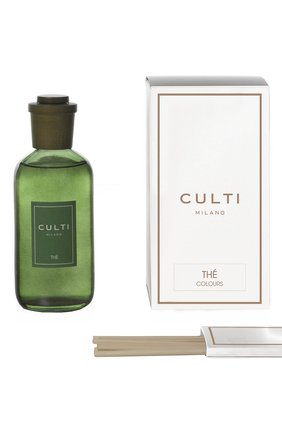 Диффузор stile colours verde the (250ml) CULTI MILANO бесцветного цвета по цене 10140 руб., арт. 8050534796384 | Фото 2 Диффузор stile colours verde the (250ml) CULTI MILANO бесцветного цвета, арт. 8050534796384 | Фото 2 (Ограничения доставки: flammable)