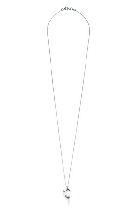 Женская кулон на цепочке BOTTEGA VENETA серебряного цвета, арт. 688709/VL919 | Фото 1 (Материал: Серебро)