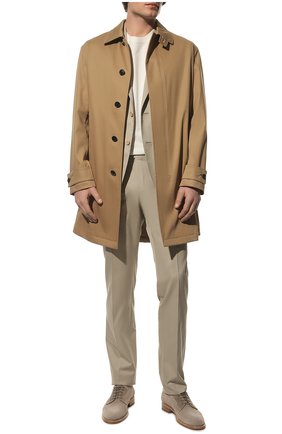 Мужские замшевые дерби CORNELIANI бежевого цвета по цене 58200 руб., арт. 89TM10-2120921 | Фото 2 Мужские замшевые дерби CORNELIANI бежевого цвета, арт. 89TM10-2120921 | Фото 2 (Материал внешний: Кожа, Замша; Материал внутренний: Натуральная кожа; Стили: Классический)
