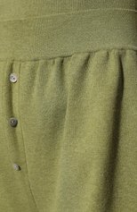 Женские шорты из вискозы FREEAGE светло-зеленого цвета, арт. S22.SR001.7080.501 | Фото 5 (Женское Кросс-КТ: Шорты-одежда; Длина Ж (юбки, платья, шорты): Мини; Кросс-КТ: Трикотаж; Материал внешний: Вискоза; Стили: Кэжуэл)