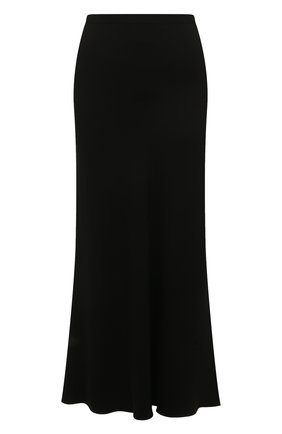 Женская юбка из вискозы NOBLE&BRULEE черного цвета, арт. NB151221/8 | Фото 1 (Материал внешний: Вискоза; Длина Ж (юбки, платья, шорты): Миди; Стили: Кэжуэл; Женское Кросс-КТ: Юбка-одежда)