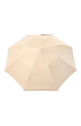 Женский складной зонт LORO PIANA кремвого цвета, арт. FAM1316 | Фото 1 (Материал: Текстиль, Металл)