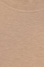 Мужская хлопковая футболка BRUNELLO CUCINELLI бежевого цвета, арт. 221M0T617427 | Фото 5 (Принт: Без принта; Рукава: Короткие; Длина (для топов): Стандартные; Материал внешний: Хлопок; Размерность: Маломерит; Стили: Кэжуэл)