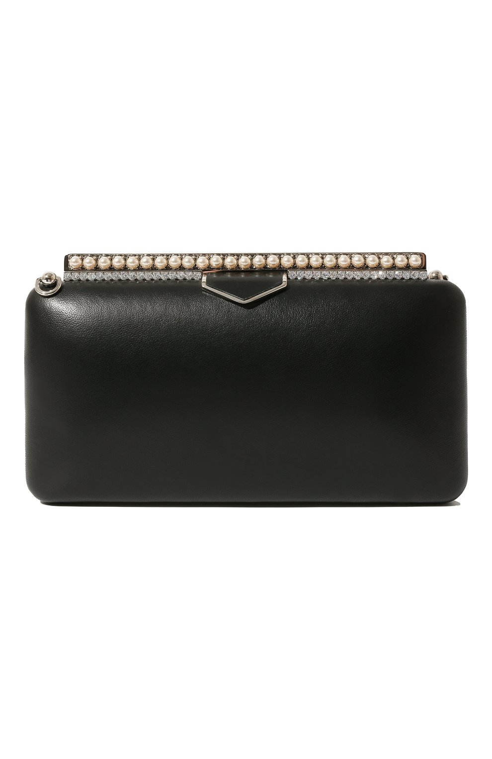 Женский черный клатч ellipse JIMMY CHOO купить в интернет-магазине ЦУМ ...