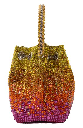 Женский сумка bon bon JIMMY CHOO разноцветного цвета, арт. BONBONXDR | Фото 4 (Женское Кросс-КТ: Вечерняя сумка; Материал: Пластик; Размер: mini; Ремень/цепочка: На ремешке)