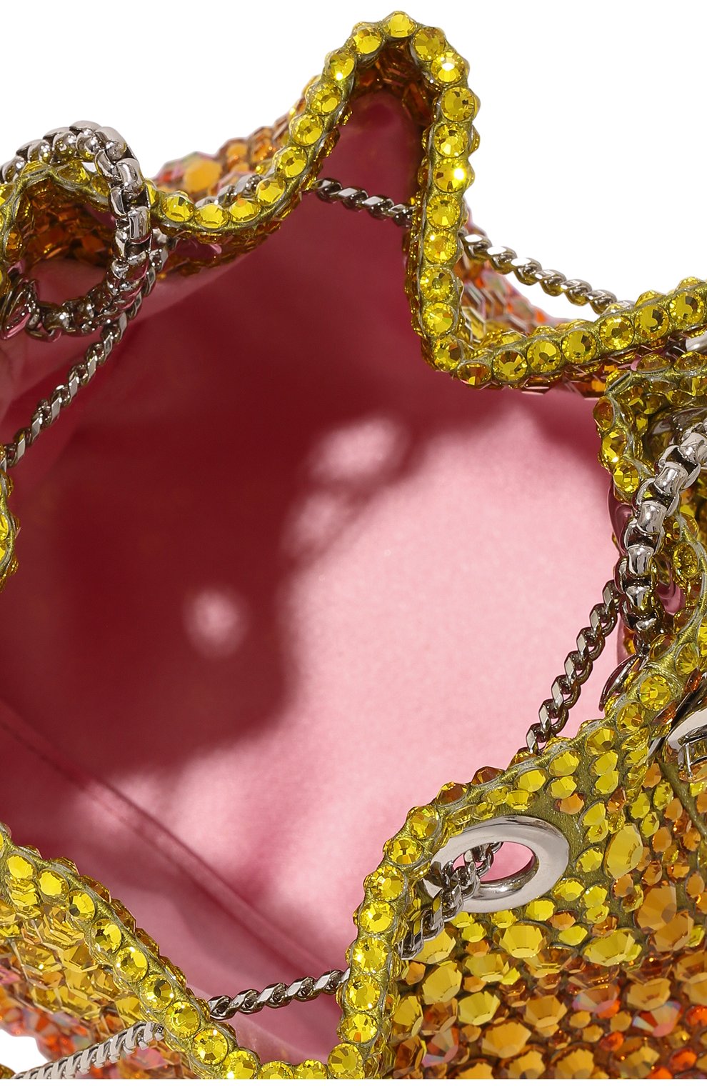 Женский сумка bon bon JIMMY CHOO разноцветного цвета, арт. BONBONXDR | Фото 5 (Женское Кросс-КТ: Вечерняя сумка; Материал: Пластик; Размер: mini; Ремень/цепочка: На ремешке)