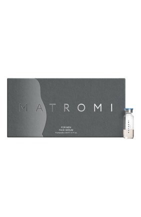 Сыворотка для мужчин for men face serum (10x2ml) MATROMI бесцветного цвета, арт. 4670087660211 | Фото 1 (Тип продукта: Ампулы; Назначение: Для лица)