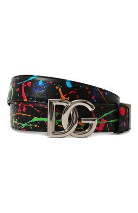 Мужской кожаный ремень DOLCE & GABBANA разноцветного цвета по цене 47800 руб., арт. BC4644/AY395 | Фото 1 Мужской кожаный ремень DOLCE & GABBANA разноцветного цвета, арт. BC4644/AY395 | Фото 1 (Случай: Повседневный; Материал: Натуральная кожа)