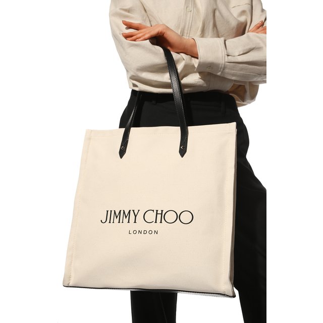 фото Сумка-тоут logo jimmy choo