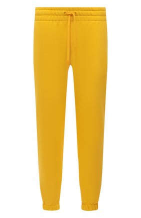 Мужские хлопковые джоггеры adidas originals x pharrell williams ADIDAS ORIGINALS желтого цвета, арт. HG2685 | Фото 1 (Материал внешний: Хлопок; Длина (брюки, джинсы): Стандартные; Силуэт М (брюки): Джоггеры; Стили: Спорт-шик)