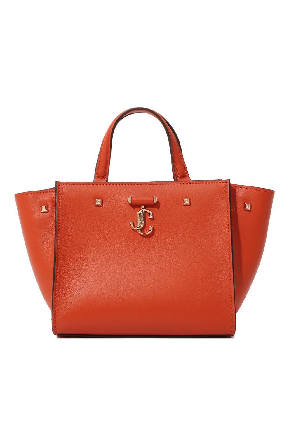 Женский сумка-тоут varenne JIMMY CHOO оранжевого цвета, арт. VARENNETOTEBAG/SDAW | Фото 1 (Сумки-технические: Сумки-шопперы; Размер: medium; Материал: Натуральная кожа)