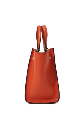 Женский сумка-тоут varenne JIMMY CHOO оранжевого цвета, арт. VARENNETOTEBAG/SDAW | Фото 4 (Сумки-технические: Сумки-шопперы; Размер: medium; Материал: Натуральная кожа)