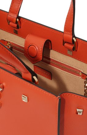 Женский сумка-тоут varenne JIMMY CHOO оранжевого цвета, арт. VARENNETOTEBAG/SDAW | Фото 5 (Сумки-технические: Сумки-шопперы; Размер: medium; Материал: Натуральная кожа)