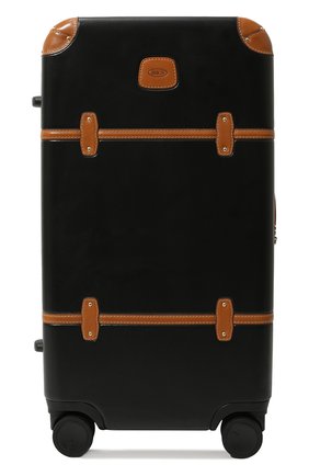 Женский дорожный чемодан bellagio BRIC`S черного цвета, арт. BBG28314 | Фото 1 (Материал: Пластик; Размер: large)