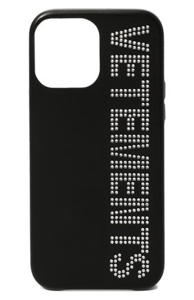Чехол для iphone 12 pro max VETEMENTS черного цвета, арт. UE52SA380B 2410/W/BLACK FUTURE IPH0NE MAX | Фото 1