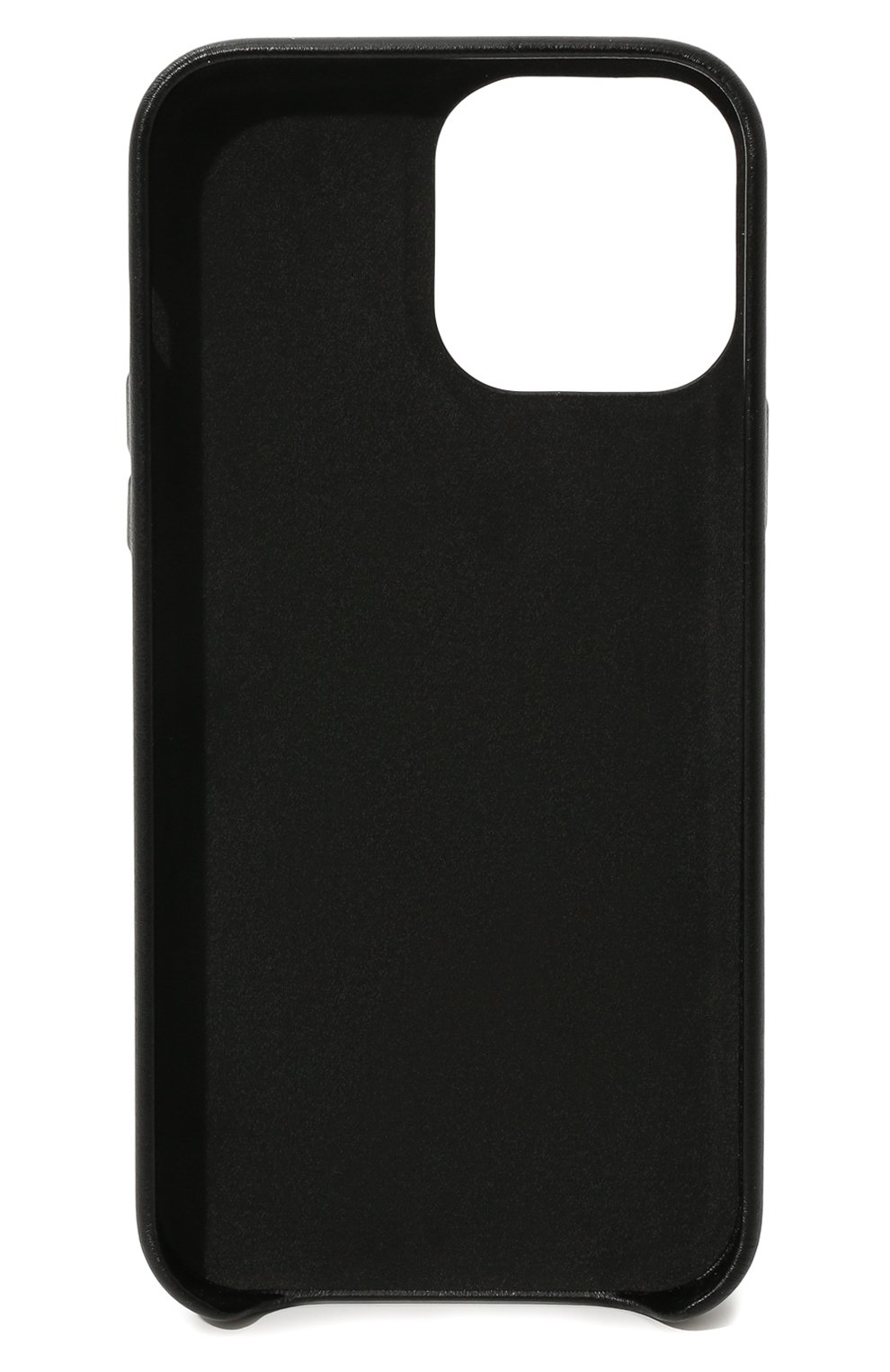 Чехол для iphone 12 pro max VETEMENTS черного цвета по цене 42550 руб., арт. UE52SA380B 2410/W/BLACK FUTURE IPH0NE MAX | Фото 2 Чехол для iphone 12 pro max VETEMENTS черного цвета, арт. UE52SA380B 2410/W/BLACK FUTURE IPH0NE MAX | Фото 2