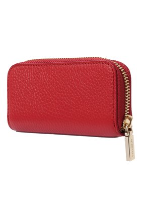 Женская кожаный футляр для ключей COCCINELLE красного цвета, арт. E2 LW5 14 14 01 | Фото 2 (Материал: Натуральная кожа)
