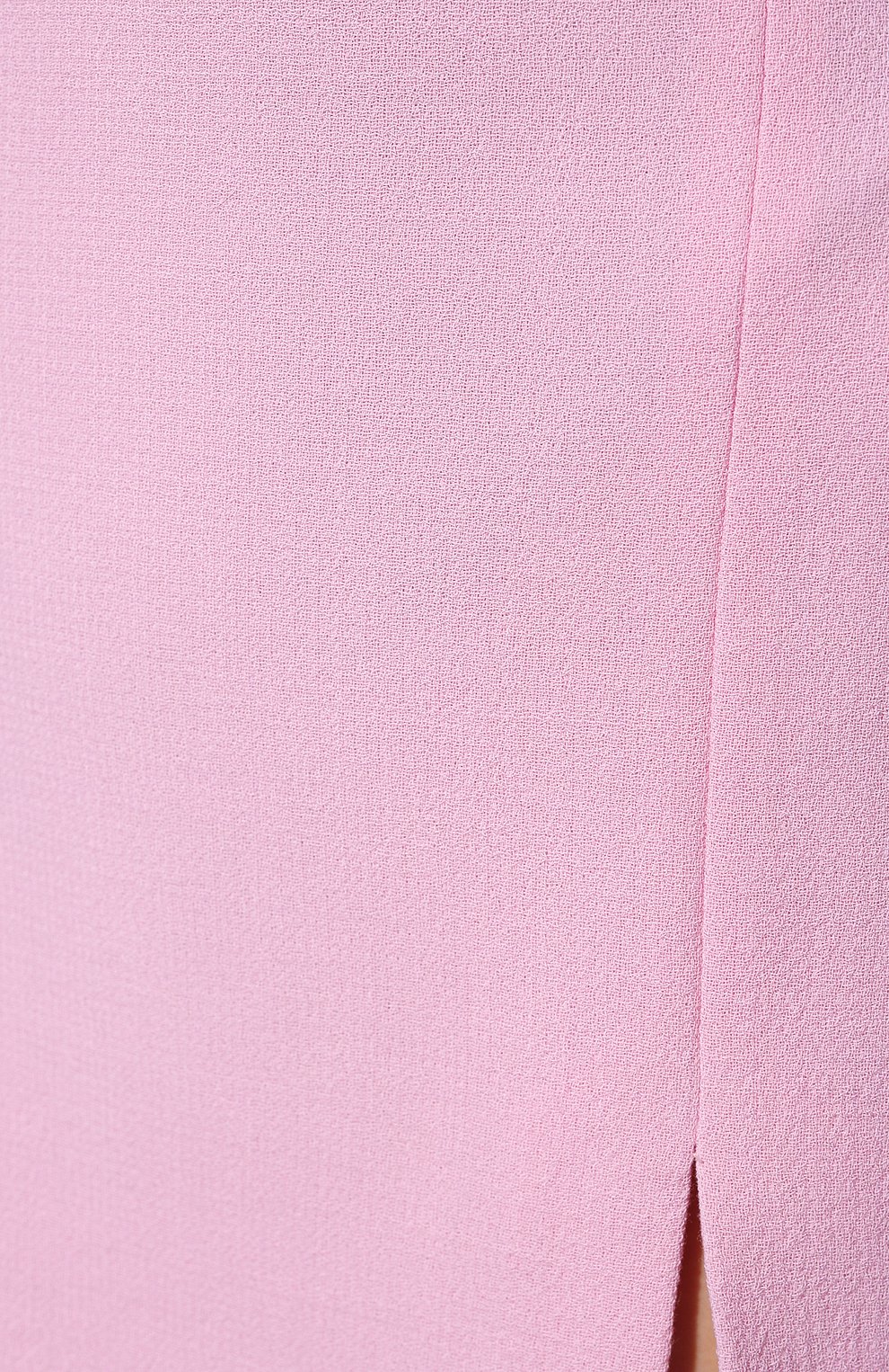 Женская шерстяная юбка MACH & MACH розового цвета, арт. SS22-011-1 W00L | Фото 5 (Материал внешний: Шерсть; Длина Ж (юбки, платья, шорты): Мини; Женское Кросс-КТ: Юбка-одежда; Стили: Романтичный; Материал подклада: Купро)