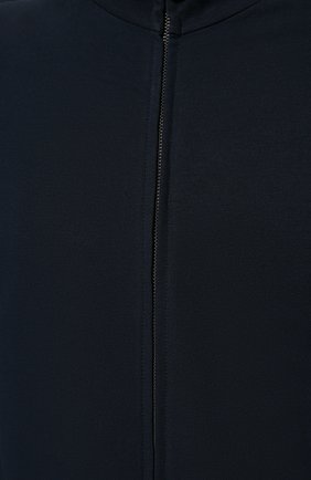 Мужской хлопковая толстовка CIRCOLO 1901 темно-синего цвета, арт. CN3407 | Фото 5 (Рукава: Длинные; Мужское Кросс-КТ: Толстовка-одежда; Длина (для топов): Стандартные; Материал внешний: Хлопок; Стили: Спорт-шик)
