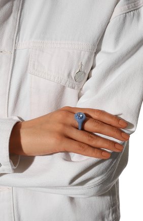 Женское кольцо LILI ARCHIVE голубого цвета, арт. RM2C145S193 | Фото 2