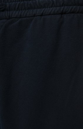 Мужские хлопковые джоггеры CIRCOLO 1901 темно-синего цвета, арт. CN3406 | Фото 5 (Длина (брюки, джинсы): Стандартные; Материал внешний: Хлопок; Стили: Спорт-шик; Силуэт М (брюки): Джоггеры)