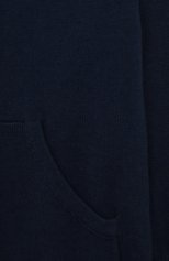 Детский толстовка OSCAR ET VALENTINE темно-синего цвета, арт. JOG01M | Фото 3 (Рукава: Длинные; Девочки Кросс-КТ: Толстовка-одежда; Материал внешний: Хлопок; Ростовка одежда: 24 мес | 92 см, 7 лет | 122 см)