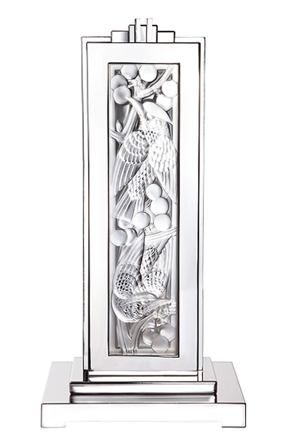 Лампа merles напольная без абажура LALIQUE прозрачного цвета, арт. 10156800 | Фото 1