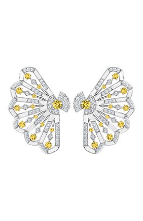 Женские серьги GARRARD бесцветного цвета по цене 2640000 руб., арт. 2017342 | Фото 1 Женские серьги GARRARD бесцветного цвета, арт. 2017342 | Фото 1 (Материал сплава: Белое золото; Драгоценные камни: Сапфиры, Бриллианты)