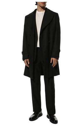 Мужские кожаные дерби SANTONI черного цвета по цене 59950 руб., арт. MGIG17758NNABPCBN51 | Фото 2 Мужские кожаные дерби SANTONI черного цвета, арт. MGIG17758NNABPCBN51 | Фото 2 (Материал внешний: Кожа; Материал внутренний: Натуральная кожа; Стили: Классический)