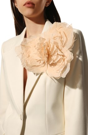 Женская брошь FLOWER ME персикового цвета, арт. 1PION-NS015010L | Фото 2 (Материал: Текстиль)