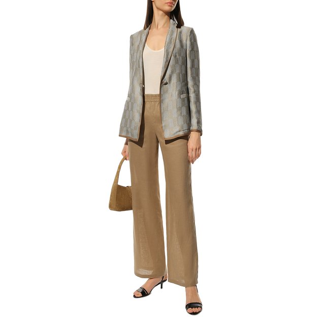 фото Льняные брюки emporio armani