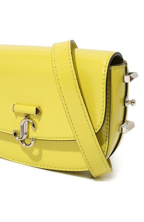 Женская сумка varenne JIMMY CHOO салатового цвета по цене 1435000 тенге, арт. VARENNESATCHEL/SNGD | Фото 3 Женская сумка varenne JIMMY CHOO салатового цвета, арт. VARENNESATCHEL/SNGD | Фото 3 (Сумки-технические: Сумки через плечо; Материал: Натуральная кожа; Размер: mini; Ремень/цепочка: На ремешке)