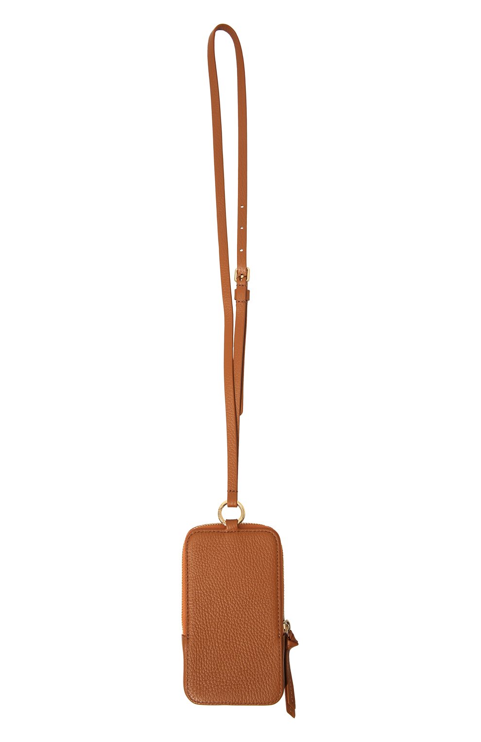 Кожаный чехол tresor для iphone COCCINELLE коричневого цвета, арт. E2 LJF 17 22 01 | Фото 5 (Женское Кросс-КТ: Кожа iPhone)