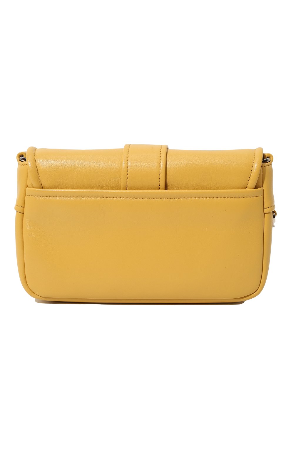 Женская сумка pocket PRADA желтого цвета по цене 0 тенге, арт. 1BD295-2ATN-F0F06-NFO | Фото 7 Женская сумка pocket PRADA желтого цвета, арт. 1BD295-2ATN-F0F06-NFO | Фото 7 (Сумки-технические: Сумки через плечо; Материал: Натуральная кожа; Ремень/цепочка: На ремешке; Размер: small)
