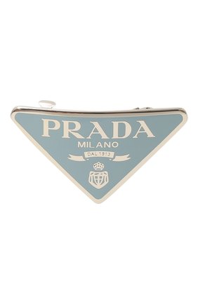 Женская заколка для волос PRADA голубого цвета по цене 285000 тенге, арт. 1IF050-2BA6-F0076 | Фото 1 Женская заколка для волос PRADA голубого цвета, арт. 1IF050-2BA6-F0076 | Фото 1