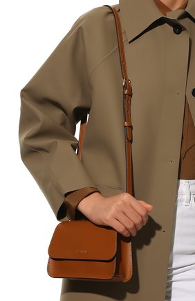 Женская сумка rita mini COCCINELLE коричневого цвета, арт. E5 LV3 57 10 54 | Фото 2 (Размер: mini; Материал: Натуральная кожа; Ремень/цепочка: На ремешке; Сумки-технические: Сумки через плечо)
