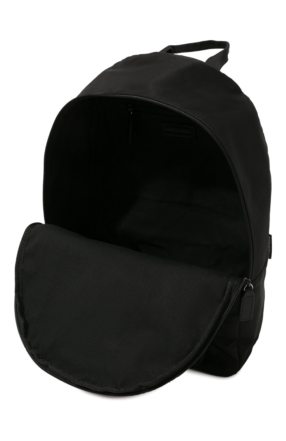 Детская рюкзак DSQUARED2 черного цвета, арт. DQ0914-D005T | Фото 3 (Материал: Текстиль)